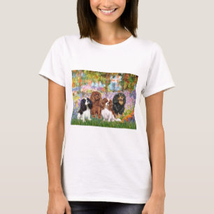 Cavaliers (4) - in de tuin van Monet T-shirt