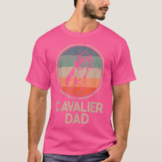 Cavallier Dog Cavalier Dad T-shirt