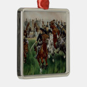 Cavalry, 1895 metalen ornament (Rechts)