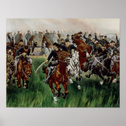 Cavalry, 1895 poster (Voorkant)