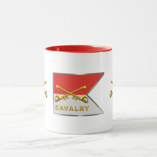 Cavalry Crossed Sabers Guidon Mok