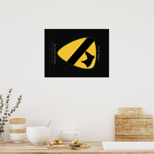 Cavalry Division Poster (Keuken)