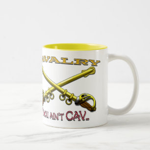 Cavalry Pride Drinkware Tweekleurige Koffiemok