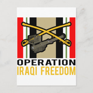 Cavalry Stinger OIF Briefkaart