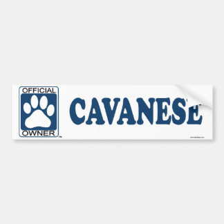 Cavanese Blue Bumpersticker