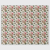 Cavapoo Christmas Wrapping Paper Cadeaupapier (Vlak)