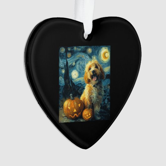 Cavapoo Cute Dog Halloween Jack O Lantern Pumpkin (devant)