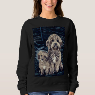 Cavapoo Dogs Schattig Pet Poodle Leuke Puppy Trui