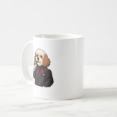 Cavapoo Don – Grappige Mafiëhond Mok (Voorkant links)