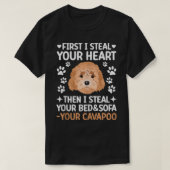 Cavapoo Eigenaar Grappige Cavapoo Papa Cavapoo Moe T-shirt (Design voorkant)