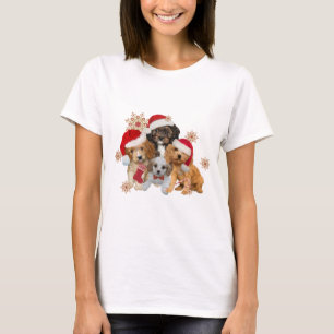 Cavapoo Kerstapparel T-shirt