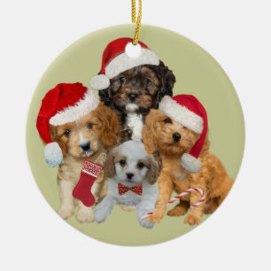 Cavapoo Let it Snow Ornament
