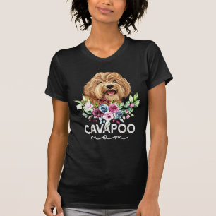Cavapoo Shirt Gifts Dog Mam T-Shirt