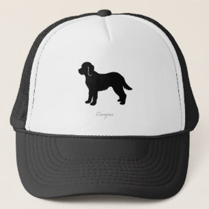 Cavapoo silhouette trucker pet