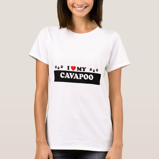 CAVAPOO T-SHIRT (Voorkant)