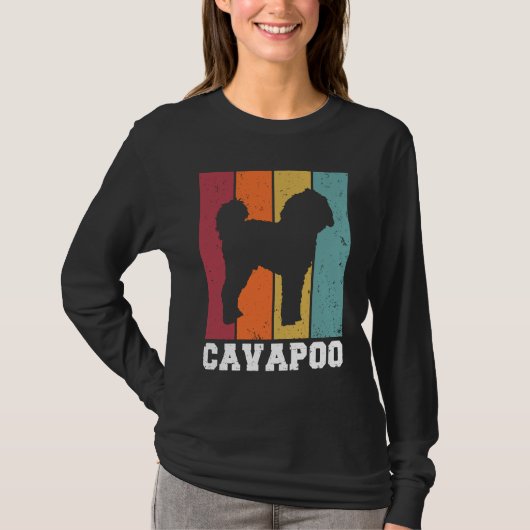 Cavapoo Vintage  2 T-shirt (Voorkant)