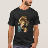 Cavarozzi With Angels Christian Renaissance Painti T-shirt (Voorkant)