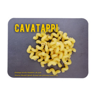 Cavatappi Italienisches Rezept zutat Magneet