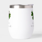 Cave à vin Nom personnalisé avec raisins (Gauche)