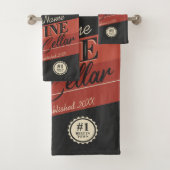 Cave à vin personnalisée Bouteille Salle de dégust (En situation)