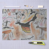 Cave Art Abstract Tissuepapier (Craft)