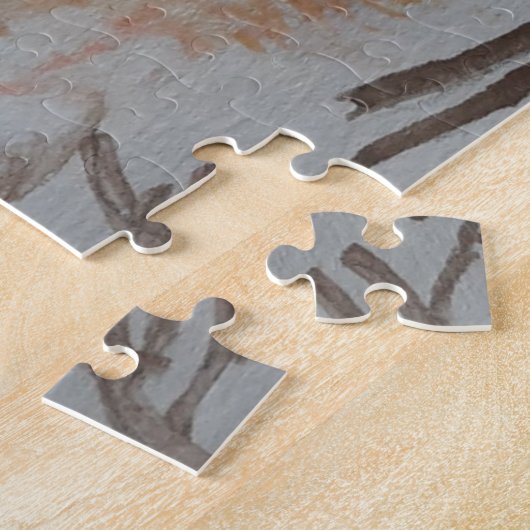 Cave Art Abstrait Jigsaw Puzzle (Côté)