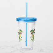 Cave Boy Dino Rider Acryl Drinkbeker (Rechts)