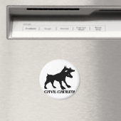 CAVE CANEM - OPPASSEN VOOR HOND Latin Magneet (Insitu (Vaatwasser))