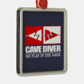 Cave Diver (LM) Metalen Ornament (Rechts)