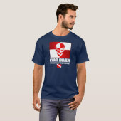 Cave Diver - Wonen op de rand kleding T-shirt (Voorkant volledig)