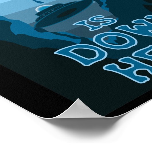 Cave Diving & UFO - De waarheid is hier beneden Poster (Hoek)