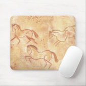 Cave Drawing Schilderen van paarden Muismat (Met muis)