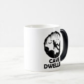 Cave Dweller - Caver Spelunking Speleology Magische Mok (Voorkant rechts)