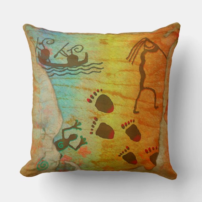 Cave Dwelling Native American DECOR Kussen (Voorkant)
