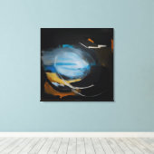 Cave II - Impression d'art en toile étirée (Insitu (Plancher de Bois))