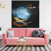 Cave II - Uitgerekte Canvas Art Print (Insitu (Woonkamer))