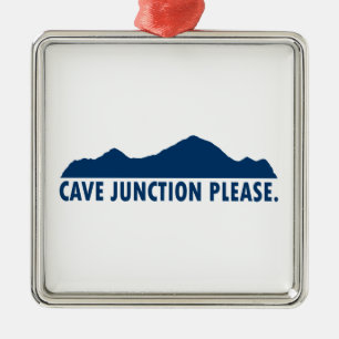Cave Junction Oregon alstublieft Metalen Ornament