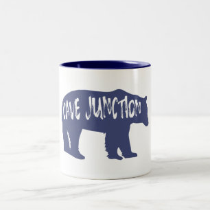 Cave Junction Oregon Beer Tweekleurige Koffiemok