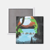 Cave Magneet (Voorkant / Achterkant)