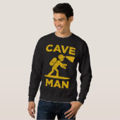 Cave Man Cave Explorer And Nature Trui (Voorkant volledig)