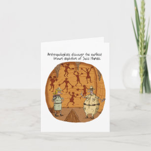 Cave Man Jazz Hands Kaart