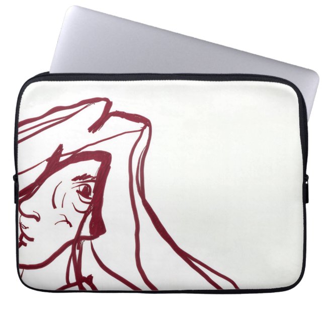 Cave Painting Laptop Sleeve (Voorkant)