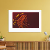 Cave Painting Stretched Canvas Afdruk (Insitu (Woonkamer))