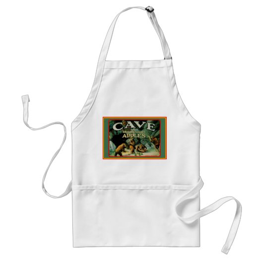 CAVE PAJARO VALLEY Apples Apron Standaard Schort (Voorkant)