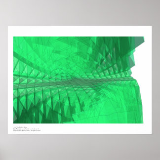 Cave - Programmatische expressie Poster