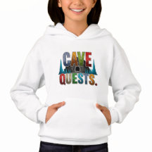 Cave Quests Vrouwen Avontuur Graphic hoodie