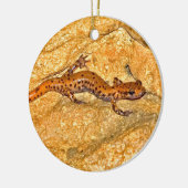 Cave Salamander Keramisch Ornament (Links)