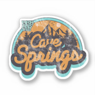 Cave Springs, Arkansas Autocollant