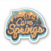 Cave Springs, Sticker Arkansas (Devant)