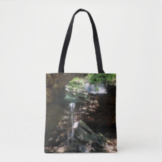 Cave Waterfall Canvas tas